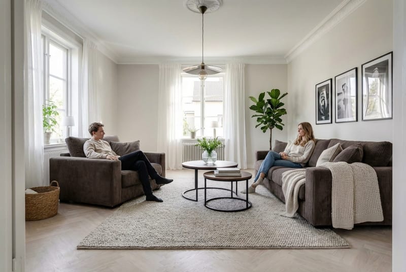 Valencia Extra Djup Fåtölj - Mörkgrå - Möbler - Fåtölj & stolar - Fåtölj