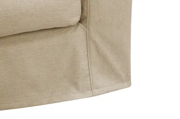 Valencia Extra Djup Fåtölj med avtagbar och tvättbar klädsel - Beige - Möbler - Fåtölj & stolar - Fåtölj