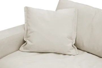 Valencia Extra Djup Fåtölj med avtagbar och tvättbar klädsel - Beige - Möbler - Fåtölj & stolar - Fåtölj