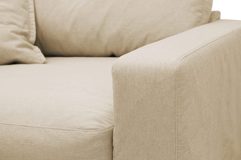 Valencia Extra Djup Fåtölj med avtagbar och tvättbar klädsel - Beige - Möbler - Fåtölj & stolar - Fåtölj