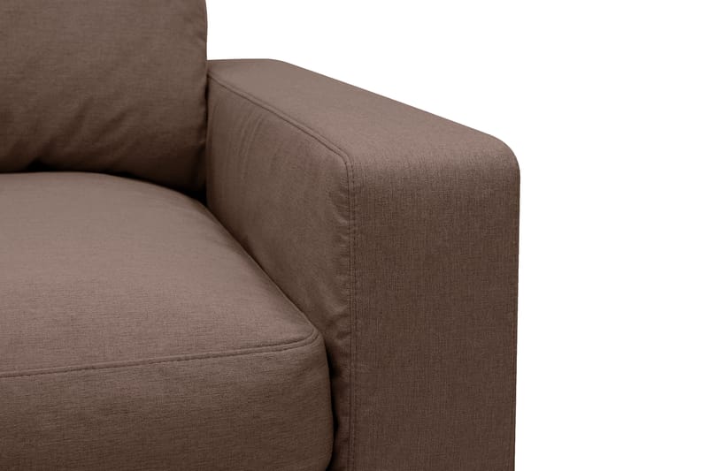 Valencia Extra Djup Fåtölj med avtagbar och tvättbar klädsel - Mörkbrun - Möbler - Fåtölj & stolar - Fåtölj