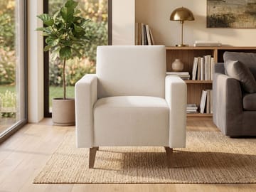 Waldsten Fåtölj - beige - Möbler - Fåtölj & stolar - Fåtölj