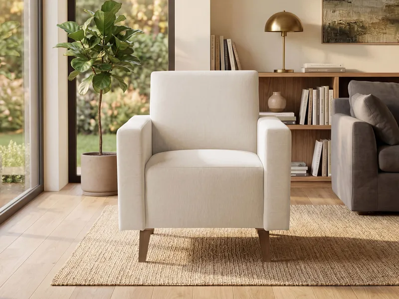 Waldsten Fåtölj - beige - Möbler - Fåtölj & stolar - Fåtölj
