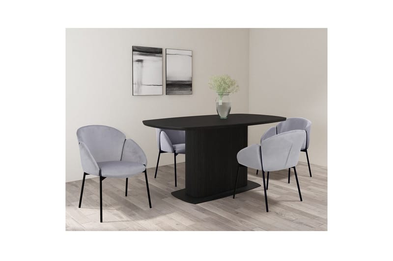 Westfox Karmstol - Grå - Möbler - Fåtölj & stolar - Matstol & köksstol