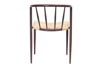 Winston Matstol - Beige / Metallben Rökt ek - Möbler - Fåtölj & stolar - Matstol & köksstol