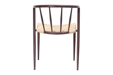 Winston Matstol - Beige / Metallben Rökt ek - Möbler - Fåtölj & stolar - Matstol & köksstol