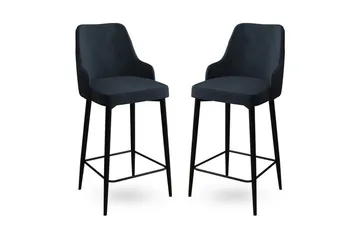 Ydra Bargrupp 45 cm - Antracit/Svart - Möbler - Fåtölj & stolar - Barstol & barpall