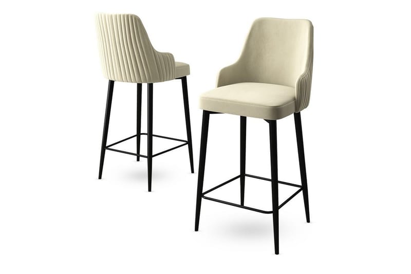 Ydra Barstol 105 cm - Beige/Svart - Möbler - Fåtölj & stolar - Barstol & barpall