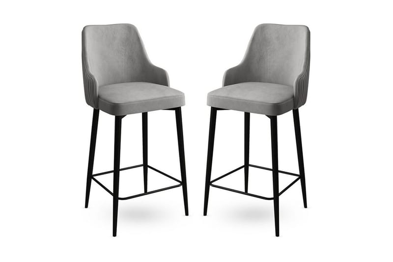 Ydra Barstol 105 cm - Svart/Grå - Möbler - Fåt�ölj & stolar - Barstol & barpall