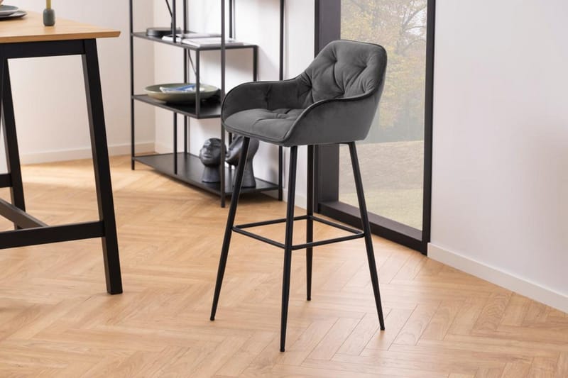 Zabinka Barstol 104 cm - Grå - Möbler - Fåtölj & stolar - Barstol & barpall