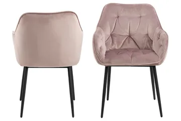 Zabinka Karmstol - Rosa - Möbler - Fåtölj & stolar - Matstol & köksstol