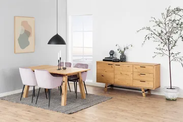 Zabinka Karmstol - Rosa - Möbler - Fåtölj & stolar - Matstol & köksstol