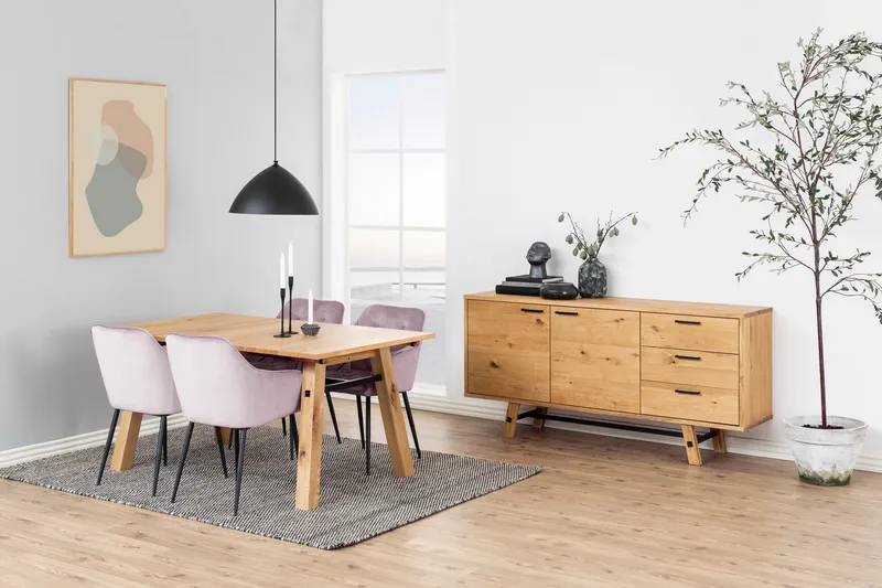 Zabinka Karmstol - Rosa - Möbler - Fåtölj & stolar - Matstol & köksstol