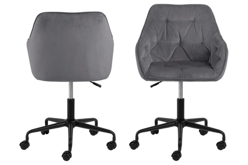 Zabinka Kontorsstol - Grå - Möbler - Fåtölj & stolar - Kontorsstol & skrivbordsstol