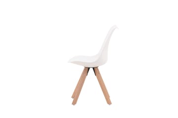 Zeno Matstol - Vit - Möbler - Fåtölj & stolar - Matstol & köksstol