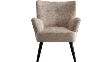 Zevani Fåtölj i bouclet - Biscuit Cream - Möbler - Fåtölj & stolar - Fåtölj