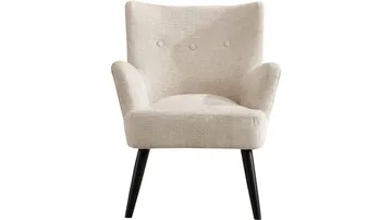 Zevani Fåtölj i bouclet - Cream - Möbler - Fåtölj & stolar - Fåtölj