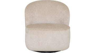 Zorevi Fåtölj med snurrfunktion i tyg - Beige - Möbler - Fåtölj & stolar - Fåtölj