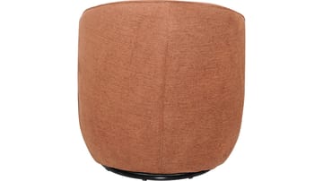 Zorevi Fåtölj med snurrfunktion i tyg - Rostbrun - Möbler - Fåtölj & stolar - Fåtölj