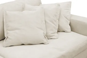 Valencia Extra Djup 5-sits Soffa i Chenille - Beige - Möbler - Soffa