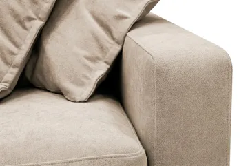 Valencia Extra Djup 5-sits Soffa i Chenille - Brun - Möbler - Soffa