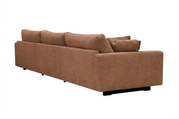 Valencia Extra Djup 5-sits Soffa i Chenille - Rostbrun - Möbler - Soffa