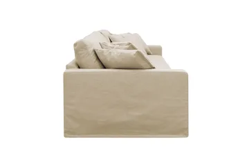 Valencia Extra Djup 5-sits Soffa med avtagbar och tvättbar klädsel - Beige - Möbler - Soffa