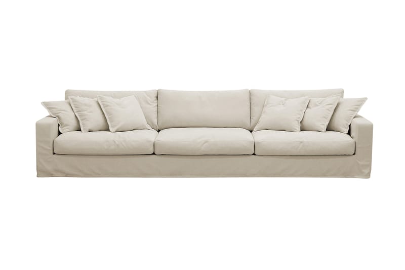 Valencia Extra Djup 5-sits Soffa med avtagbar och tvättbar klädsel, Beige