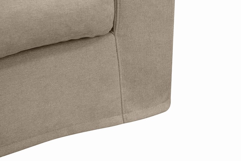Valencia Extra Djup 5-sits Soffa med avtagbar och tvättbar klädsel - Brun - Möbler - Soffa