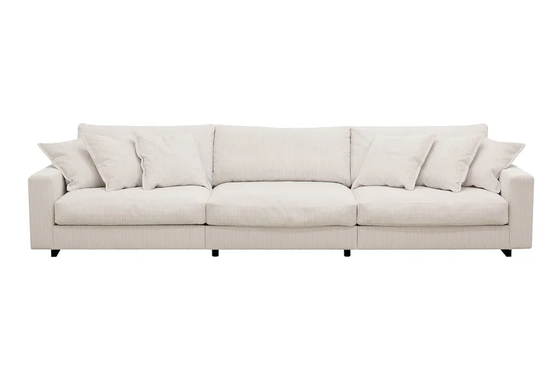 Valencia Extra Djup 5-sits Soffa, Offwhite