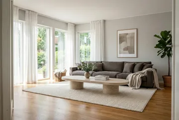 Valencia Extra Djup 5-sits Soffa - Taupe - Möbler - Soffa