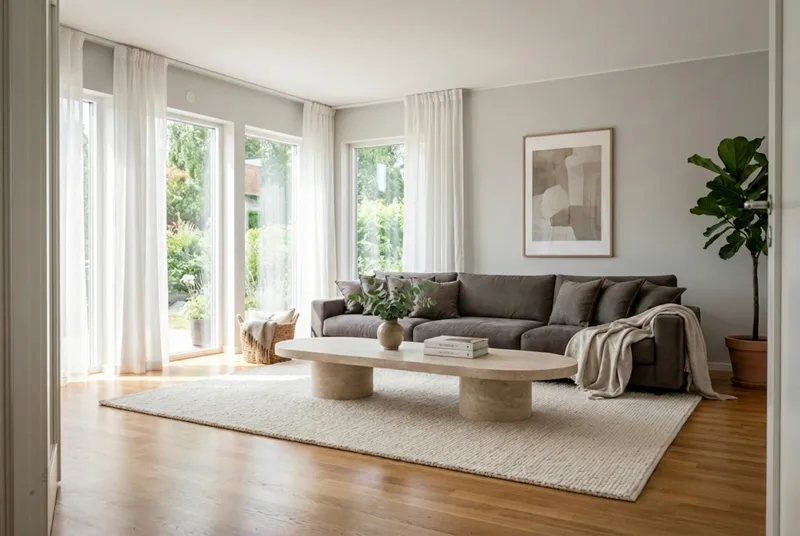 Valencia Extra Djup 5-sits Soffa - Taupe - Möbler - Soffa