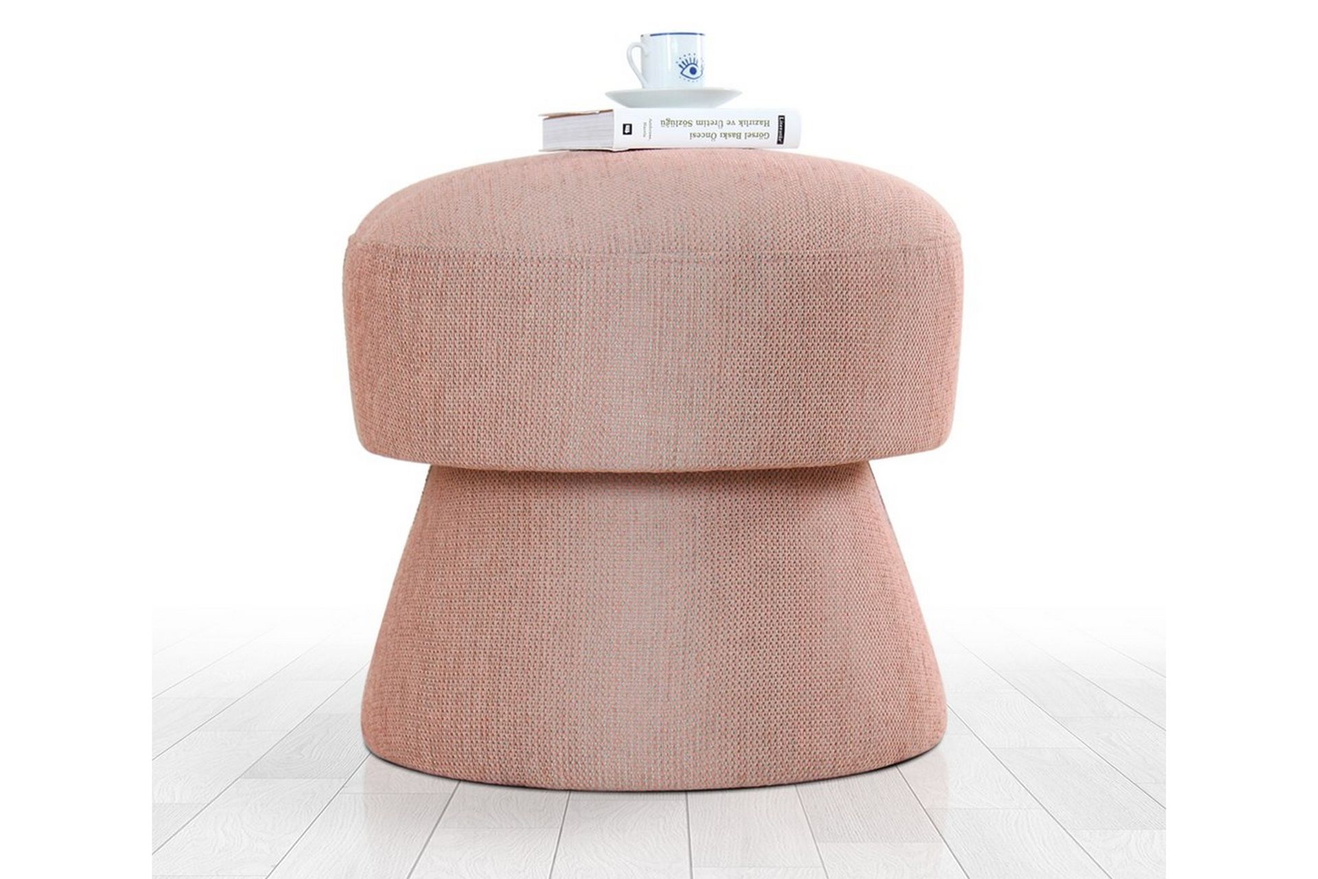 Gomer Sittepuff 45 cm Rosa - Møbler - Chilli