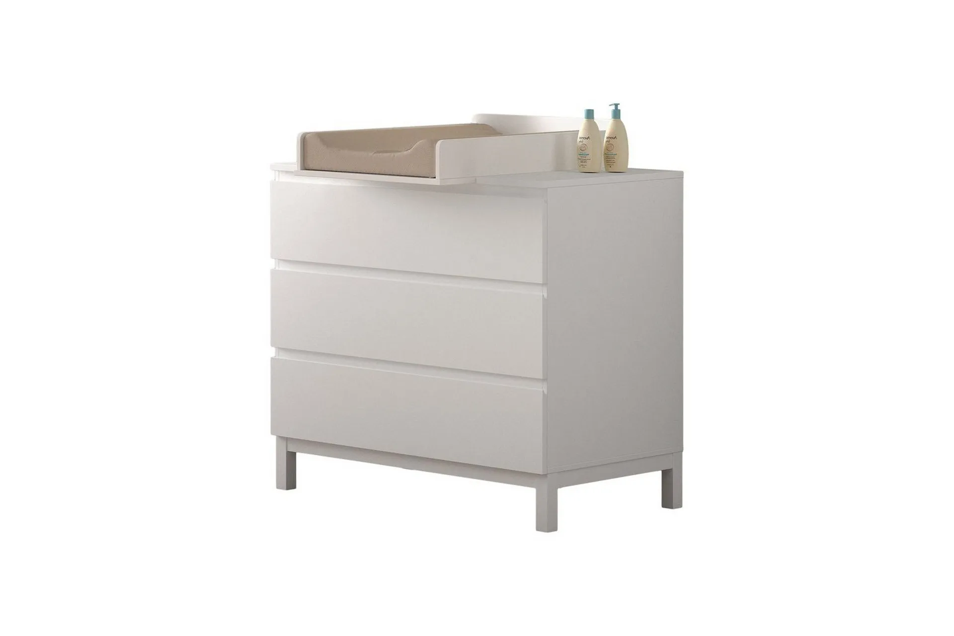 eva skötbordsbyrå - vit