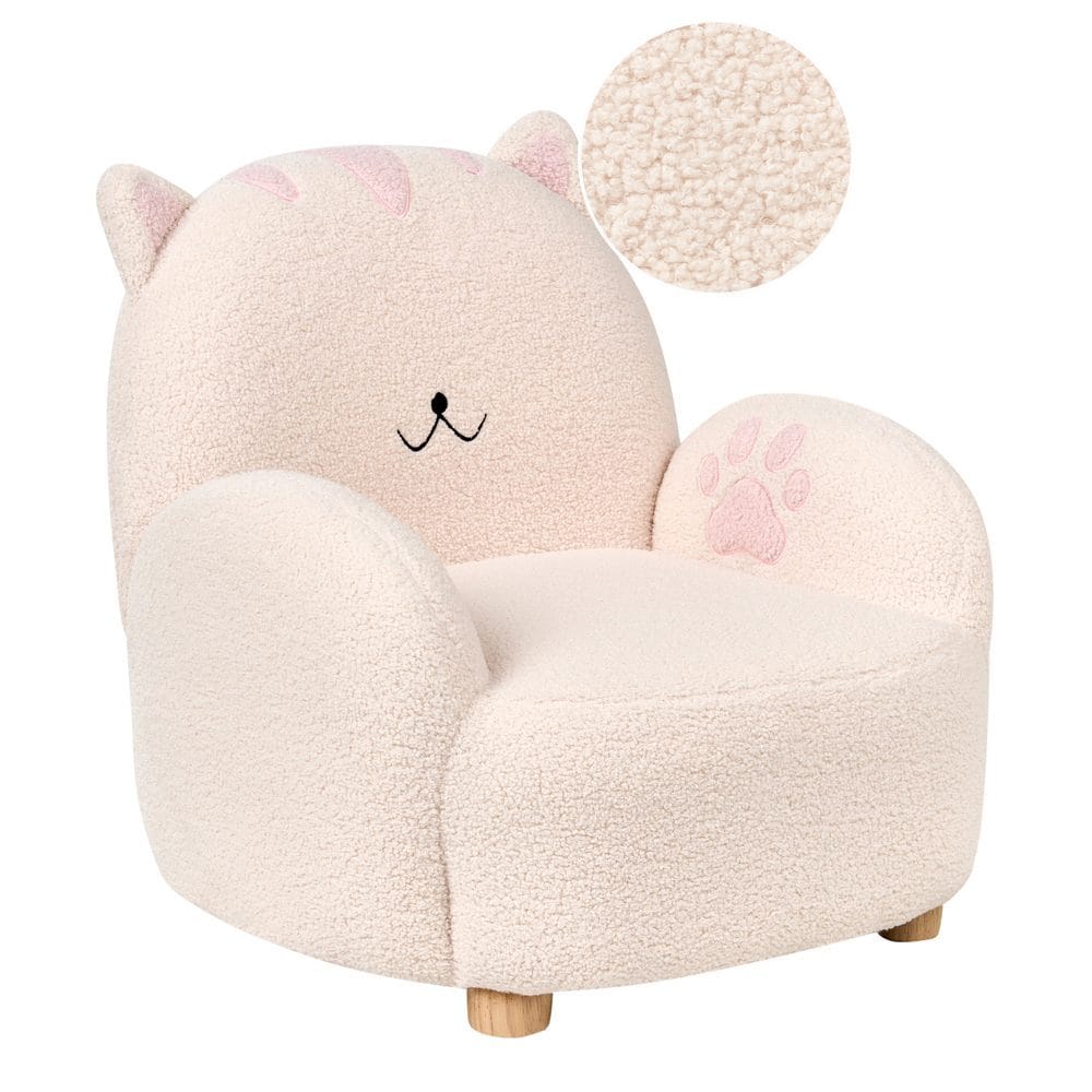 Barnf&aring;t&ouml;lj Zoar - Vit, brun