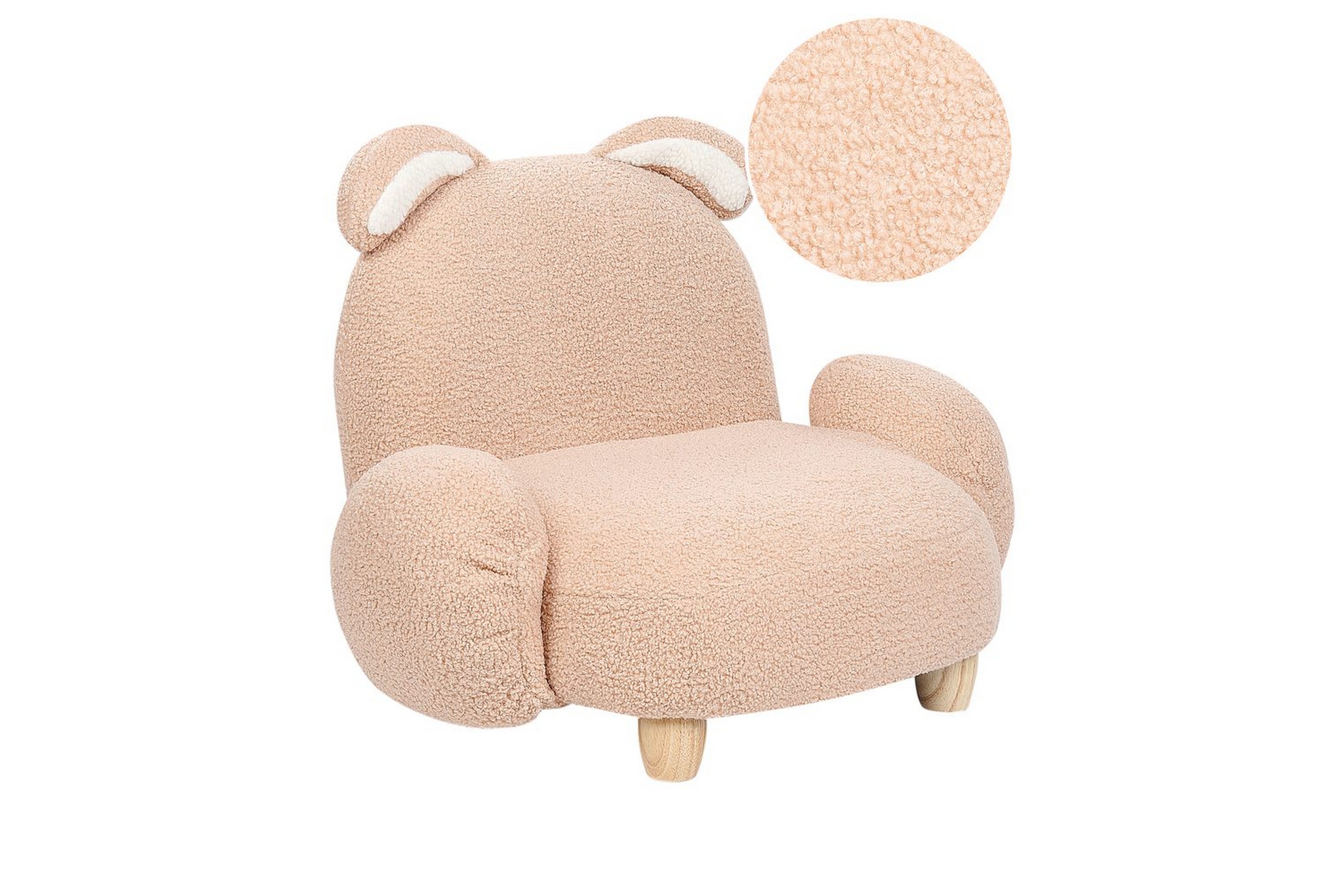 Barnstol Kanna Beige Beige