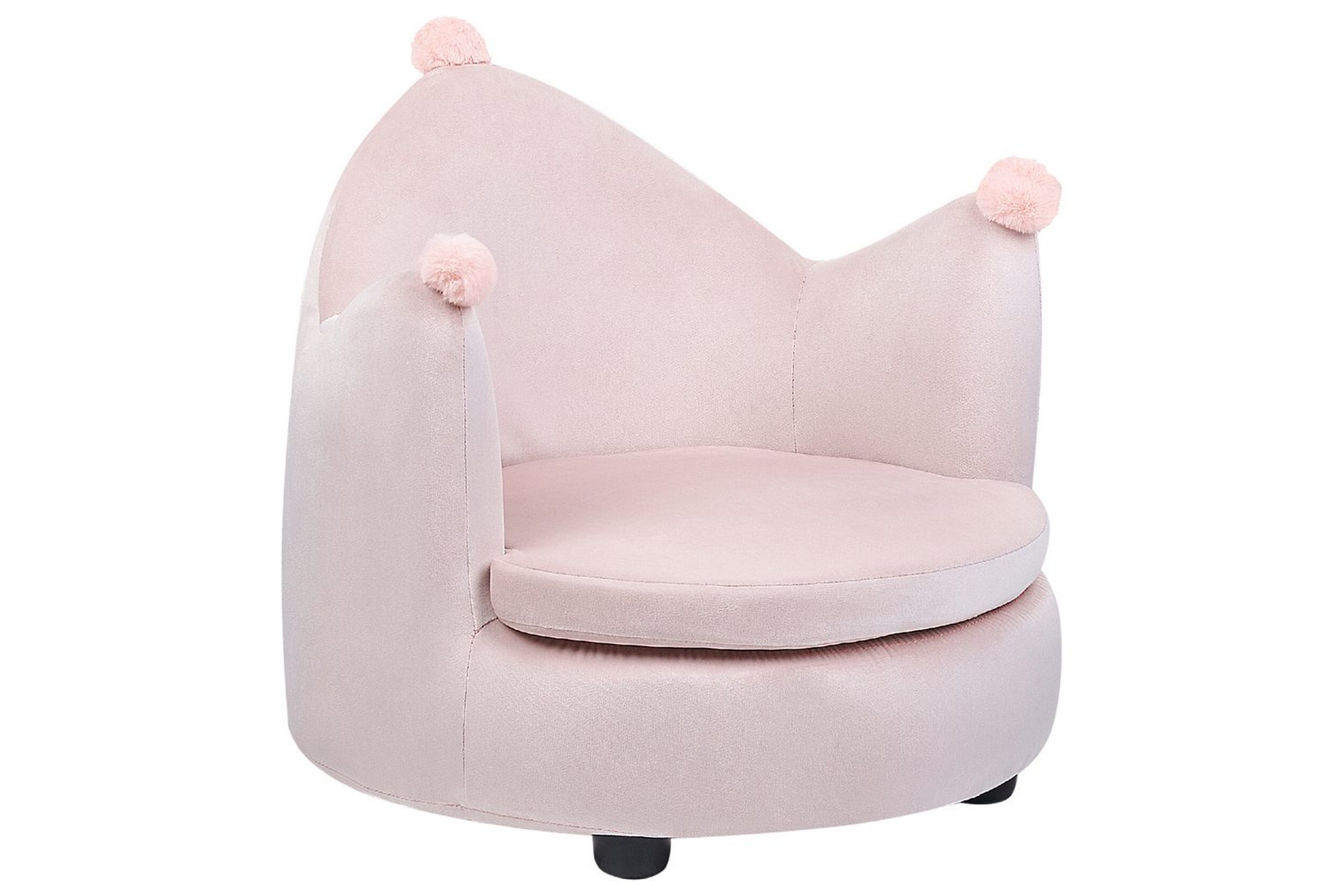Barnstol Vega Rosa/Svart Rosa/Svart