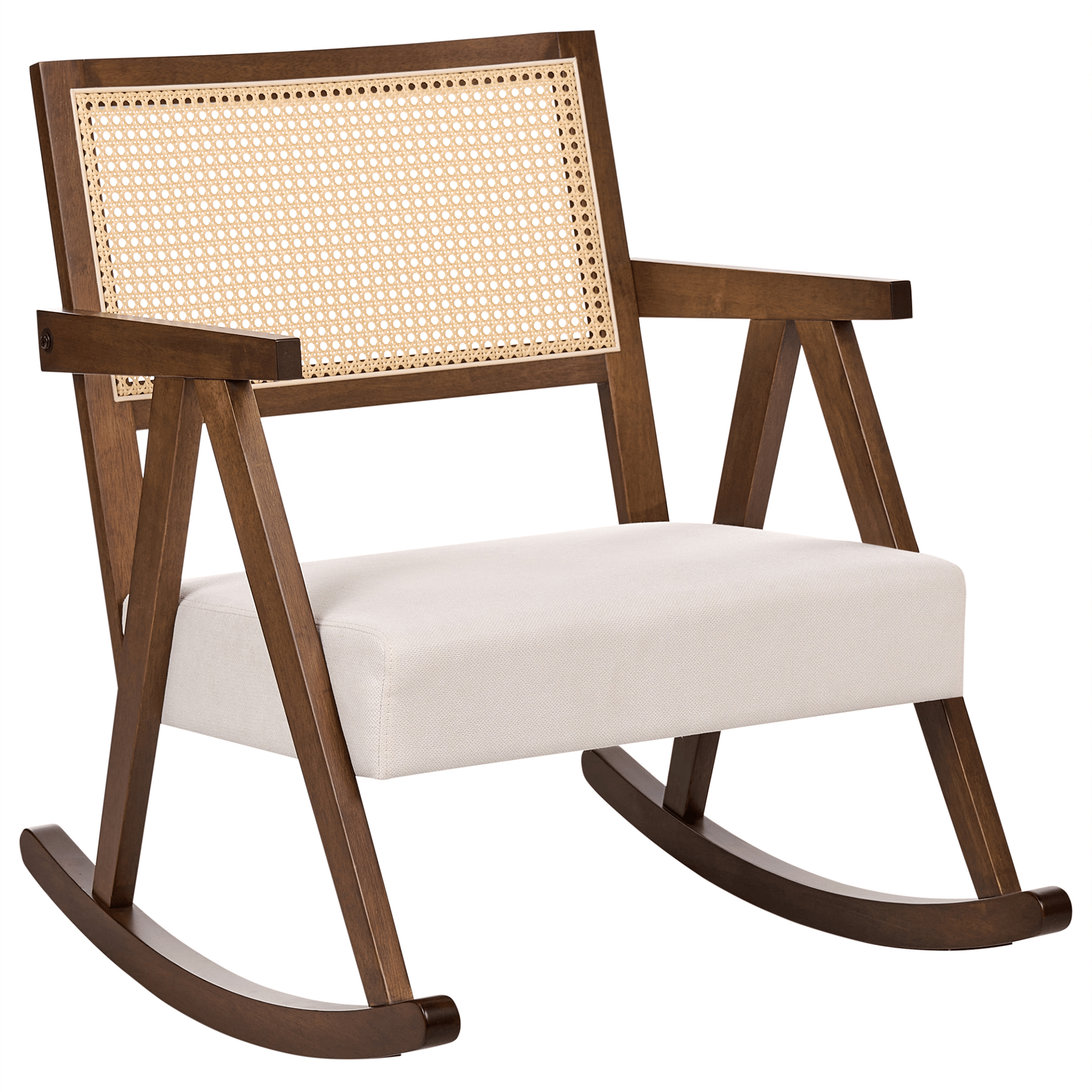 Gungstol Rya - Brun, ljusbeige