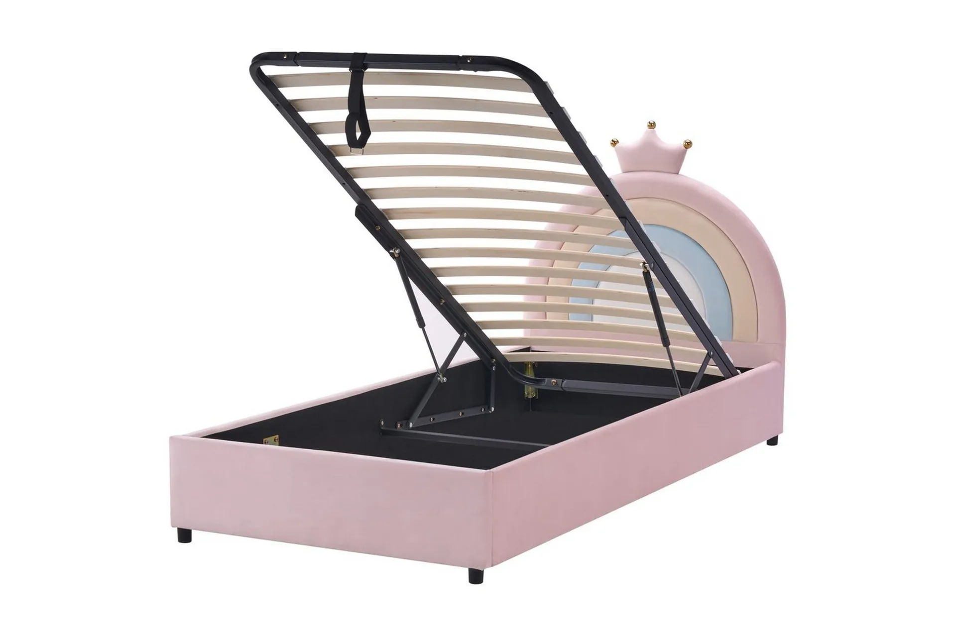 barnsäng med förvaring grisetot -