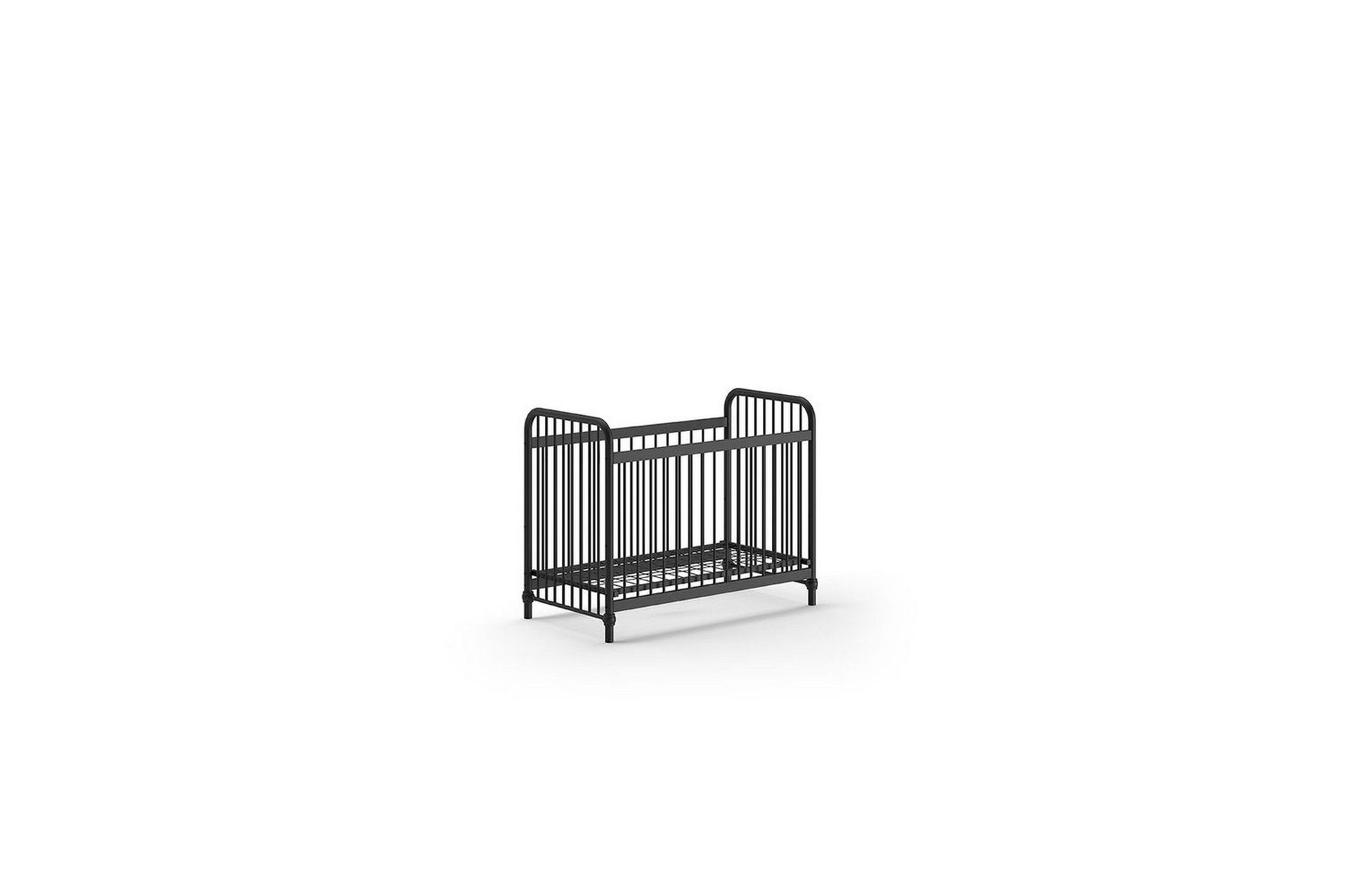 Bronxx Spjälsäng 60x120 cm - Svart
