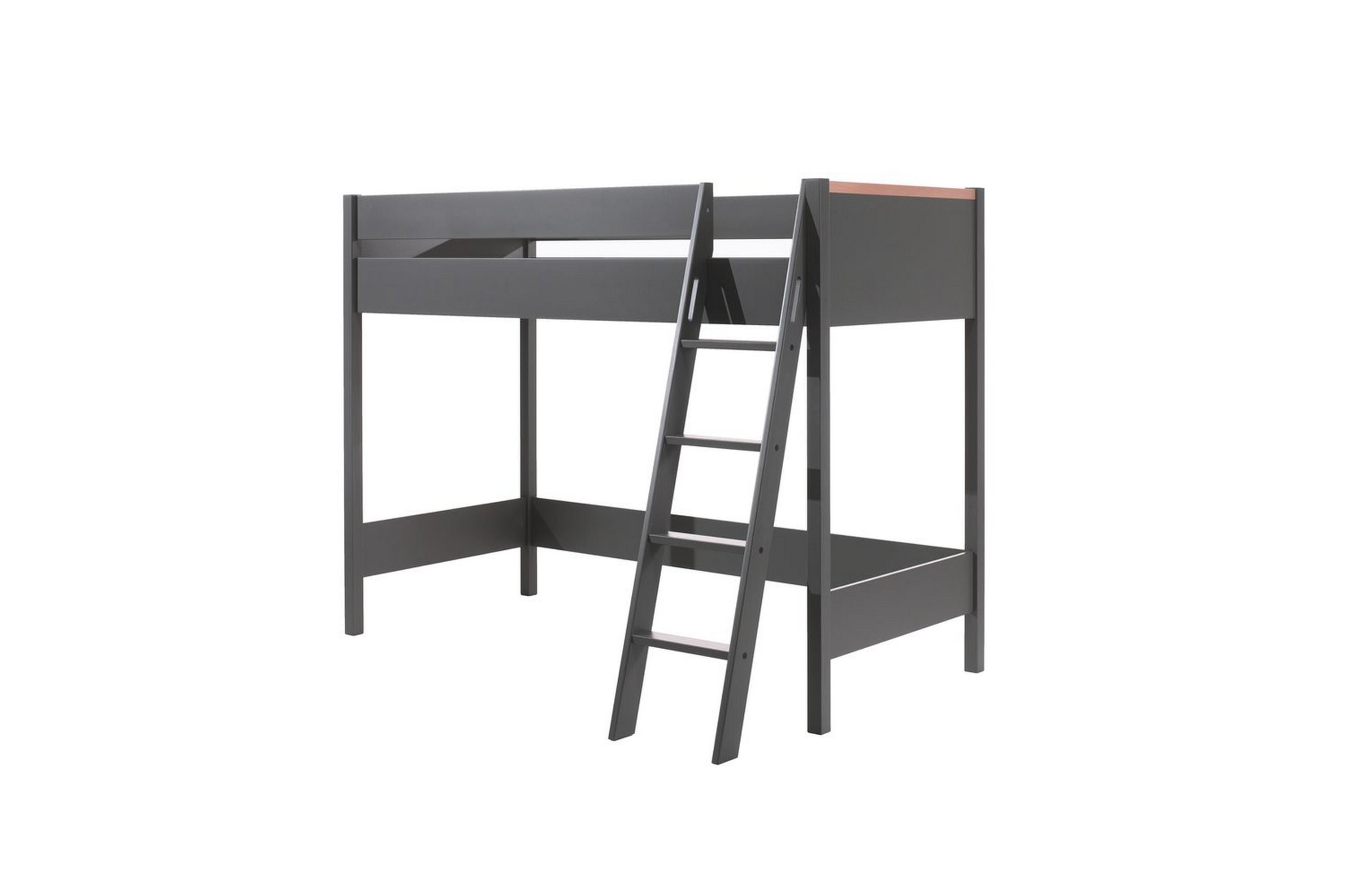 halvhöjdssäng london antracit - antracit