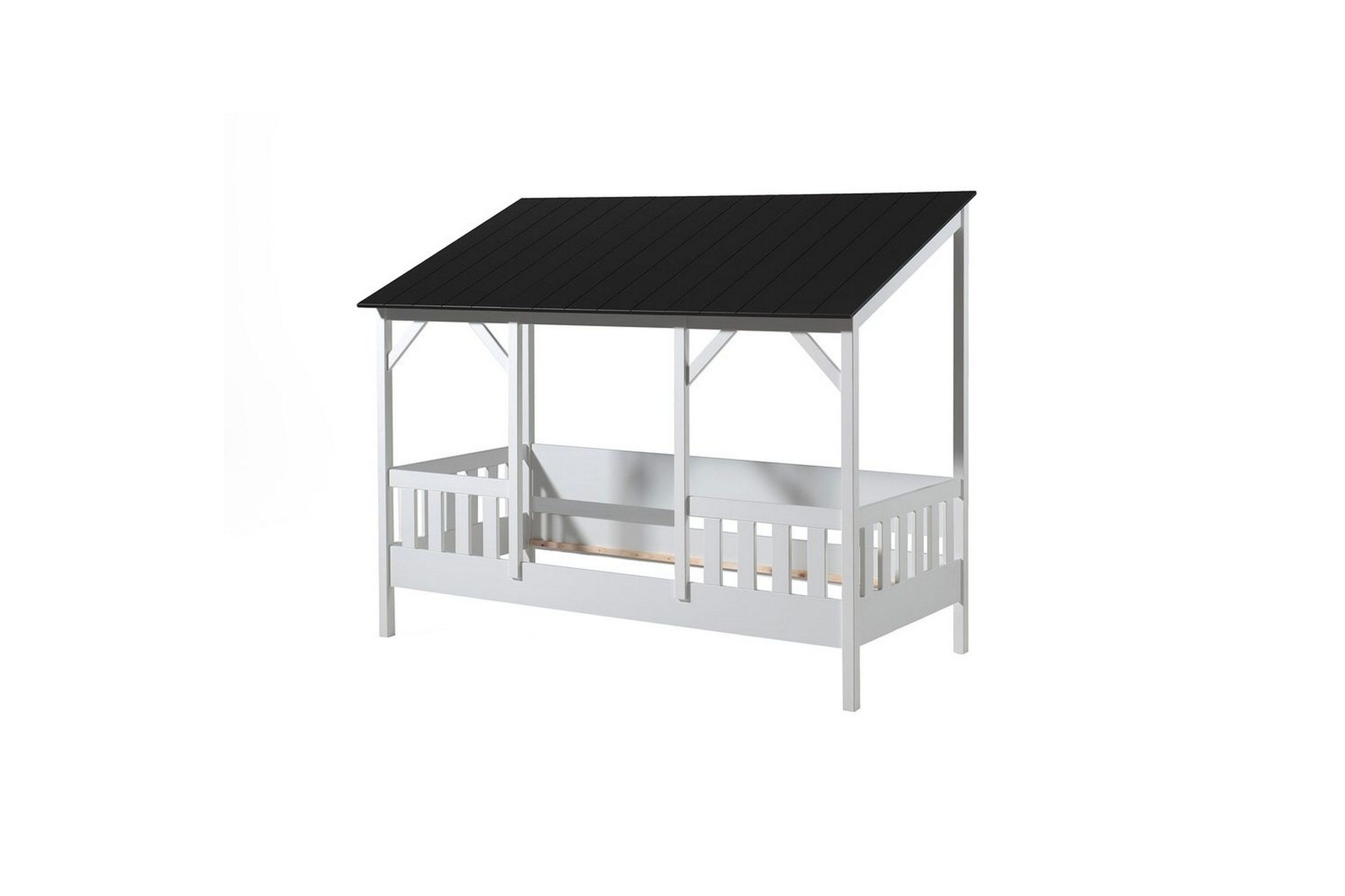 housebed hussäng 105x214 cm - vitsvart