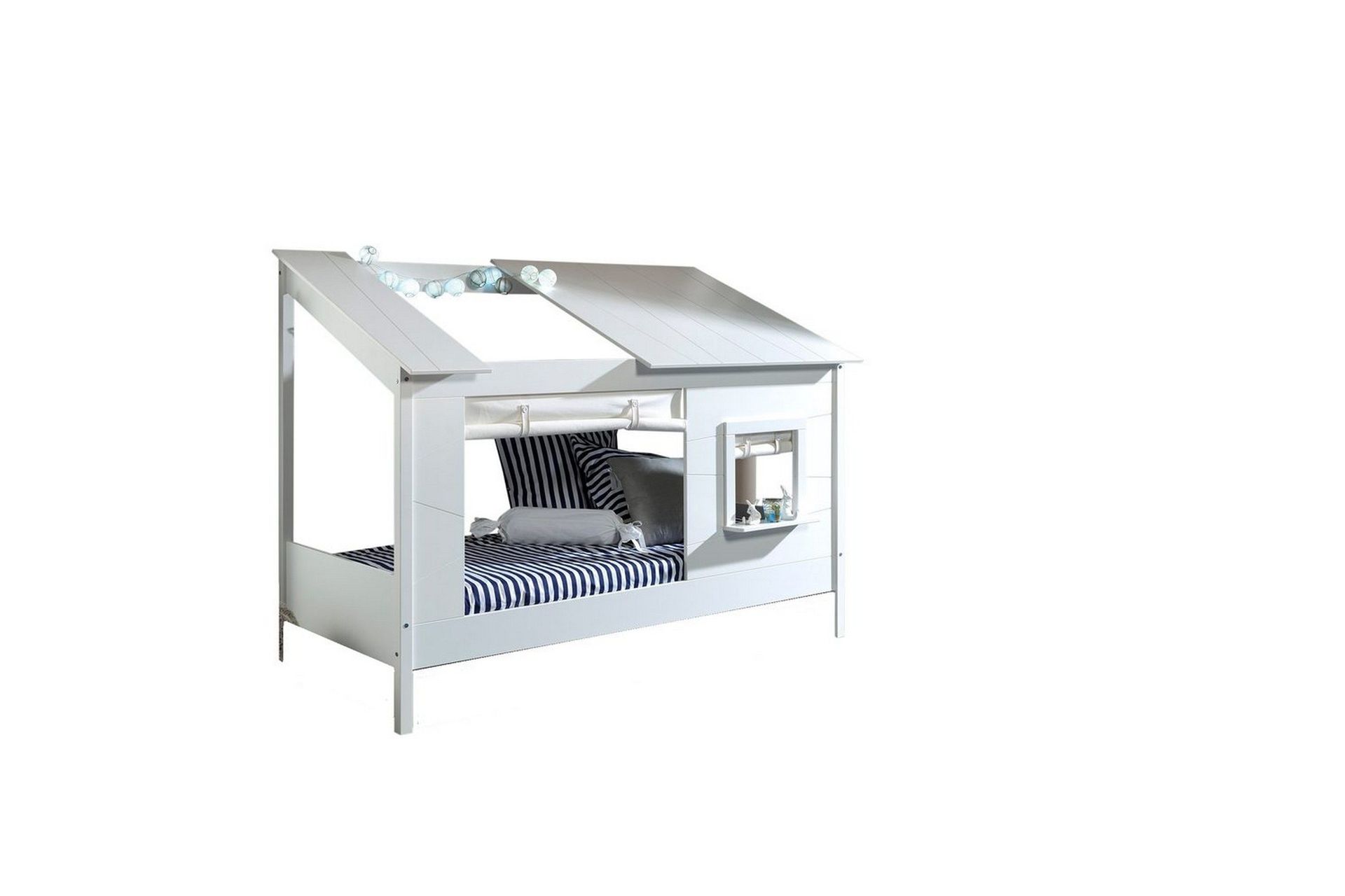 Housebed Huss&auml;ng 106x214 cm - Vit