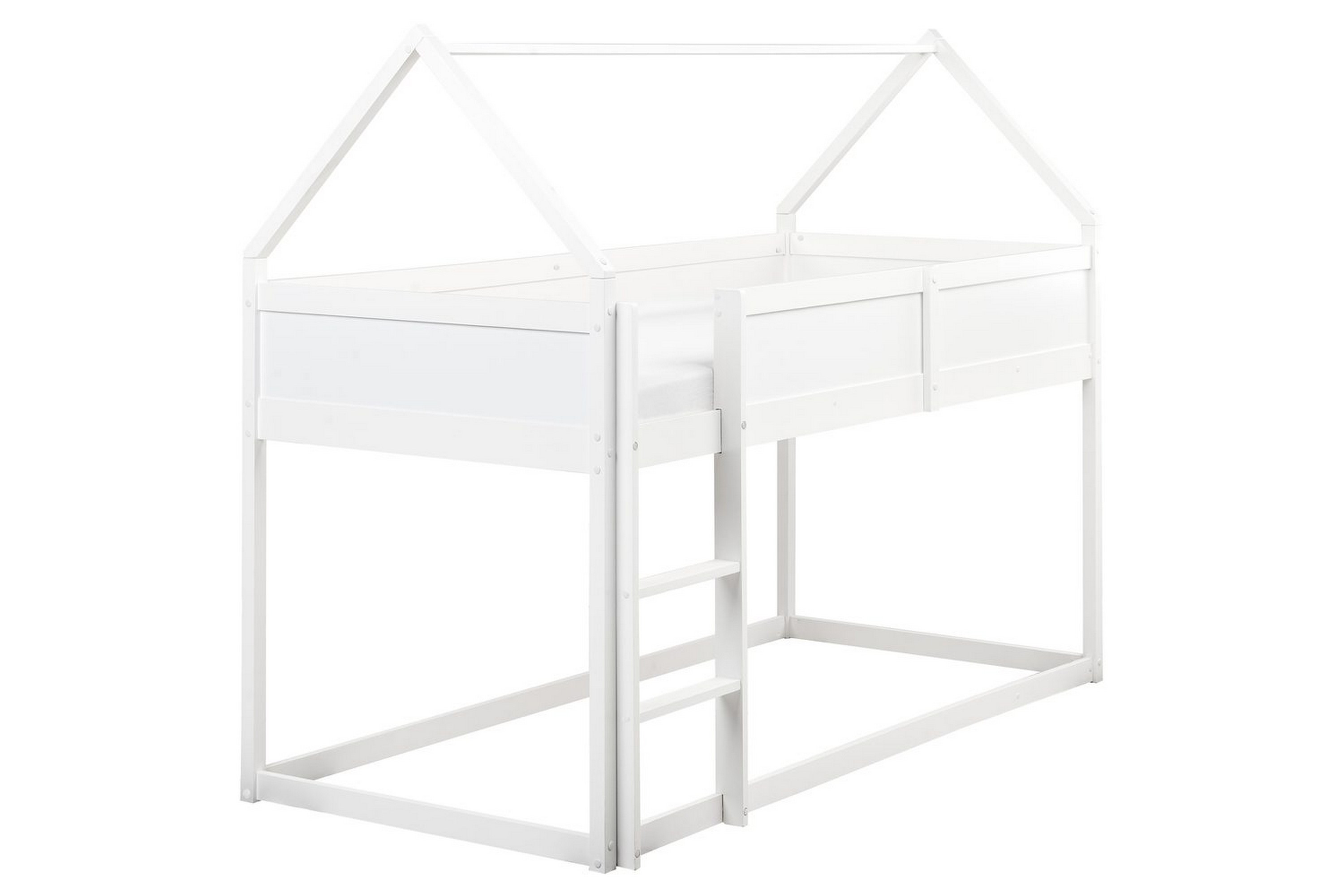 låg våningssäng dienne - vit