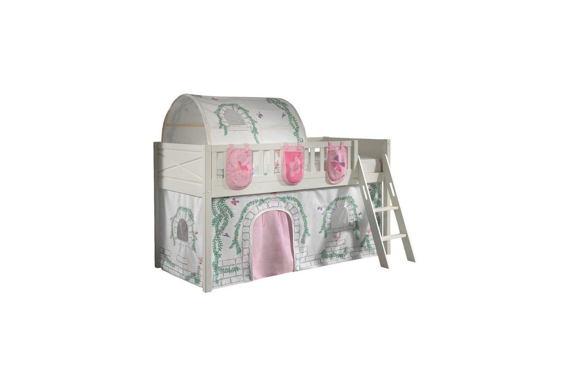 Mellanstegs&auml;ng med stege och matchande textilset (lekgardin, tunnel och f&ouml;rvaringsfickor) Scott Birdy - Birdy