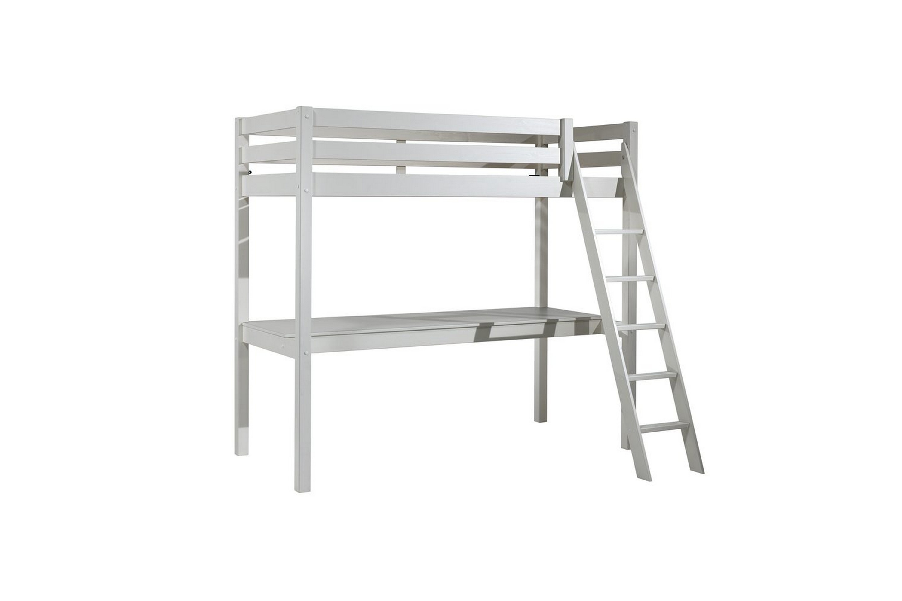 skrivbord pino mezzanine 90 x 200 cm - 90 x 200 cm