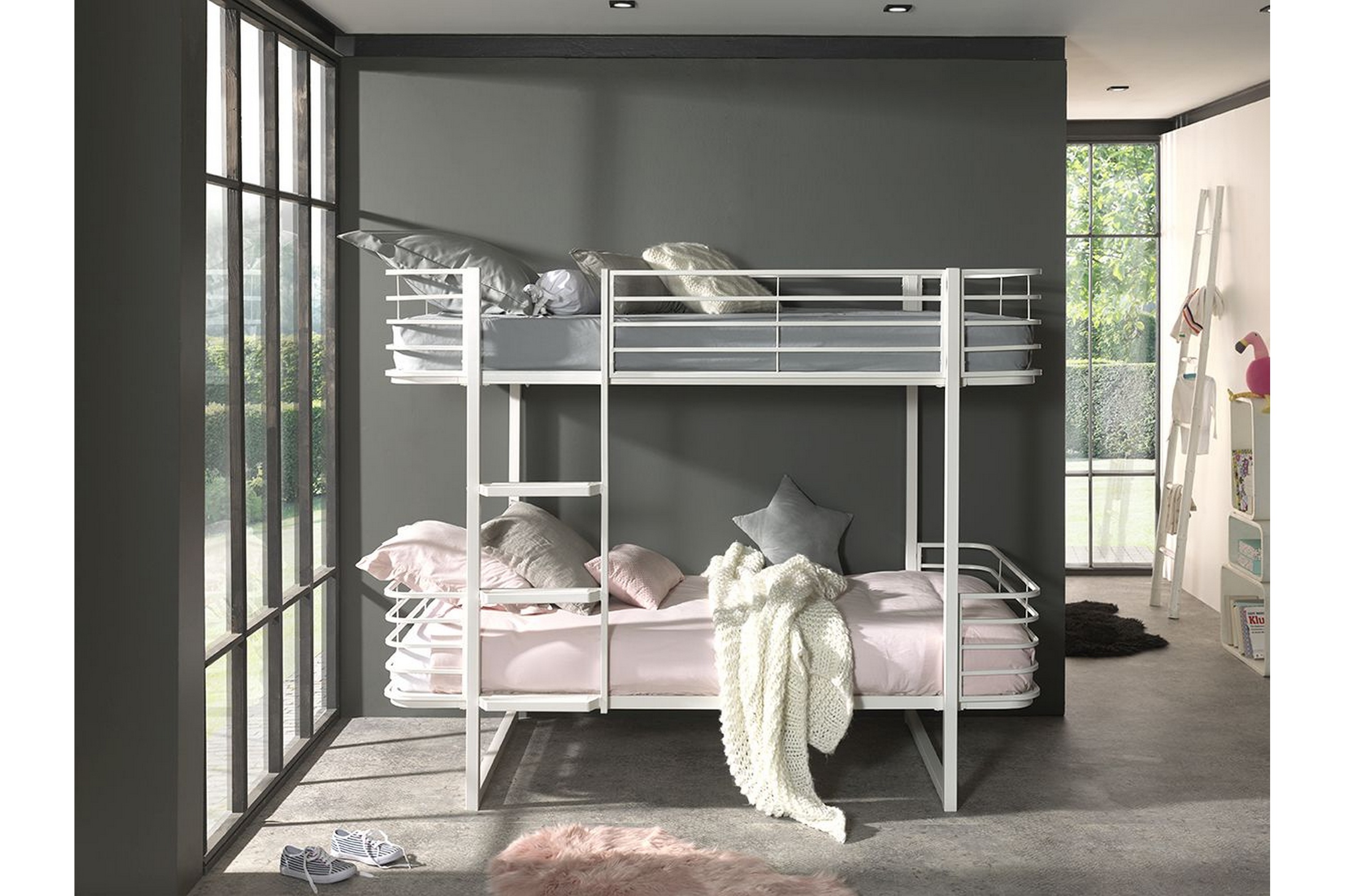 våningssäng climbers 90x200 - vit