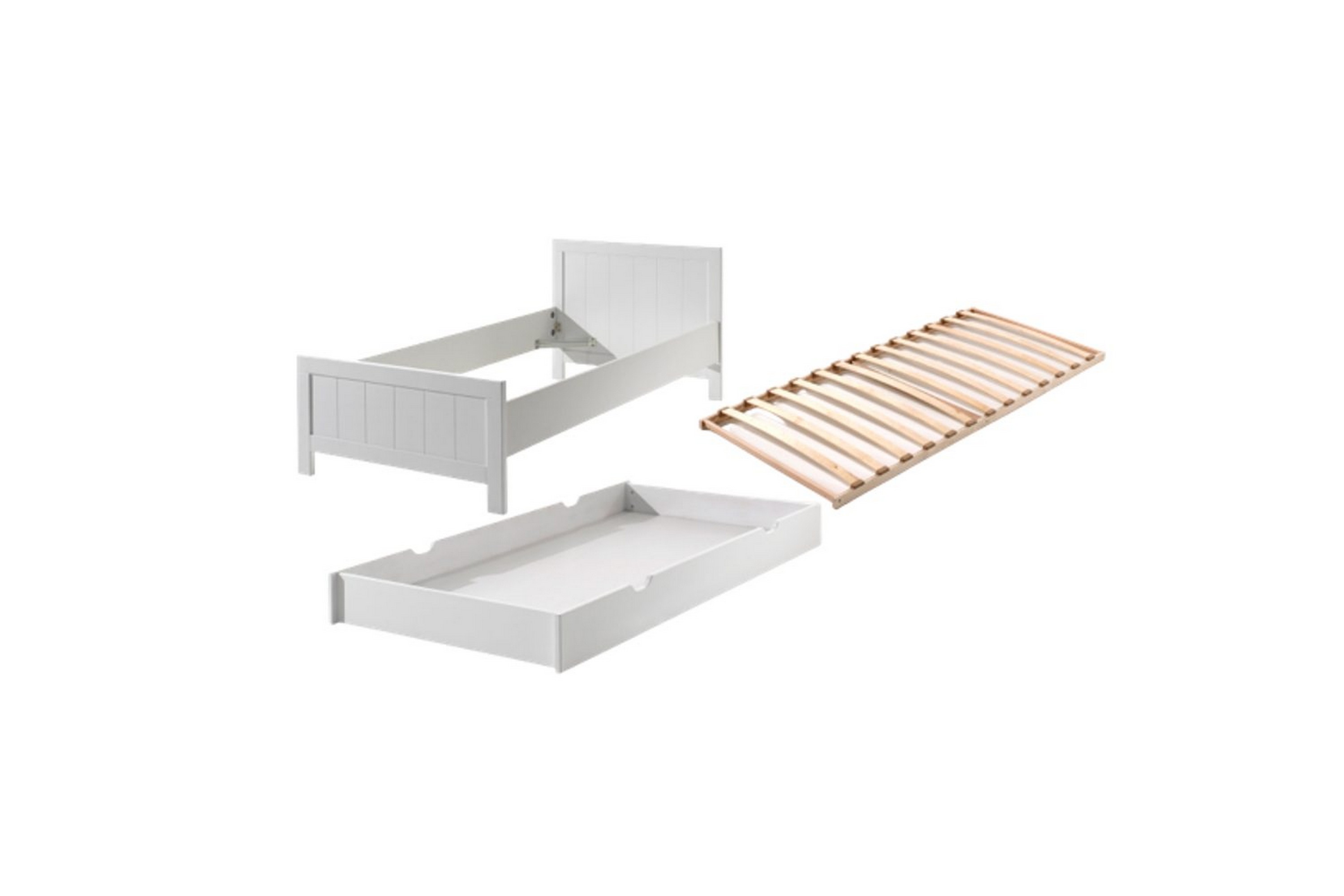 säng med ribbotten låda erik -