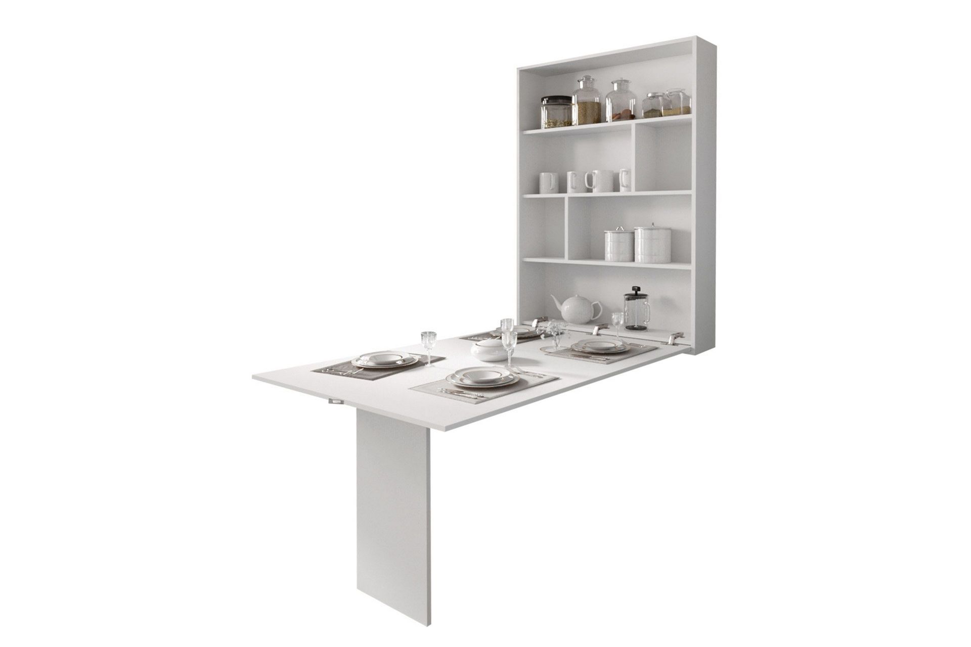 Abi Matbord 85 cm - Vit