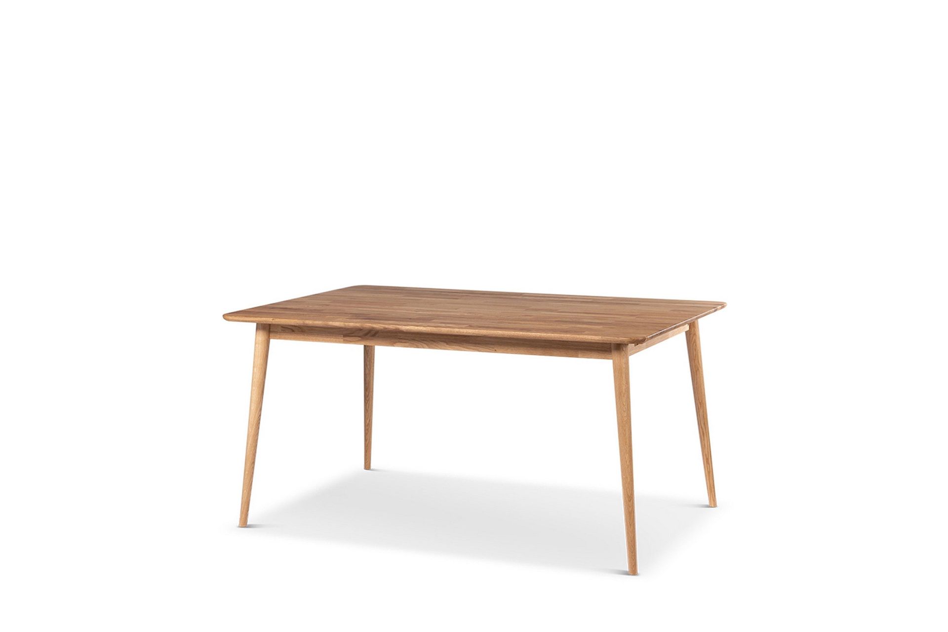 Alborg Matbord 180 cm i massivt tr&auml; f&ouml;r 6 personer i massivt tr&auml; - Brun/Natur